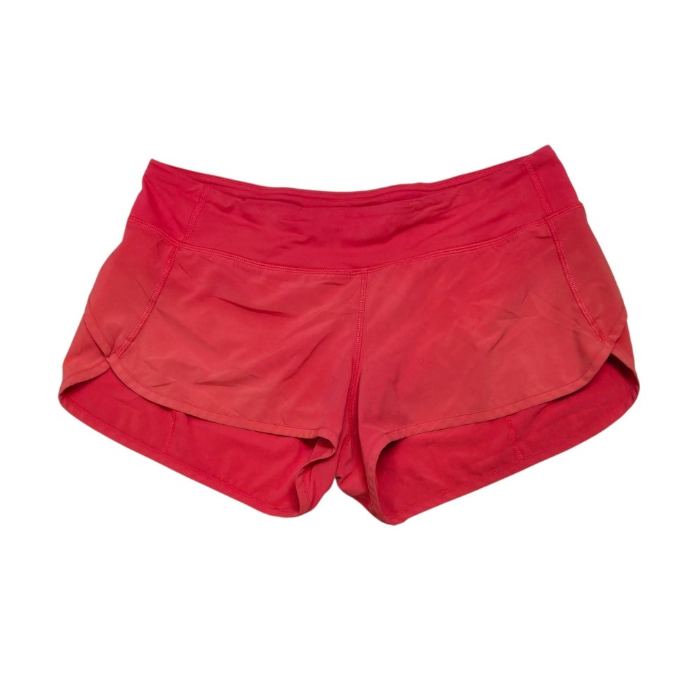 Lululemon Speed Up HR MR (9-10") Lined Shorts 2.5" Womens 8 Brier Rose Pink MINT